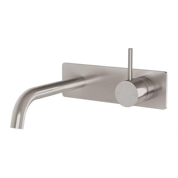 Vivid Slimline Up Basin / Bath Wall Mixer Set
