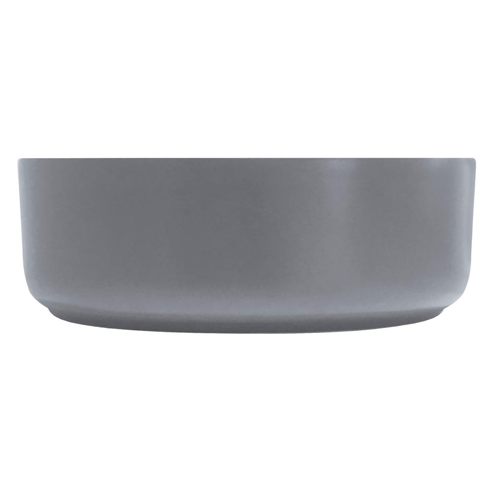 REBA Matte Light Grey Above Counter Basin