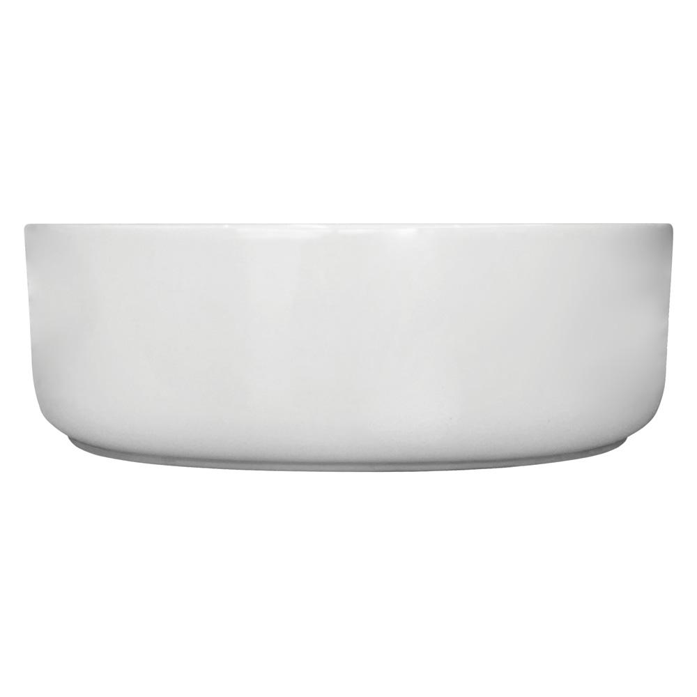 REBA Matte White Above Counter Basin