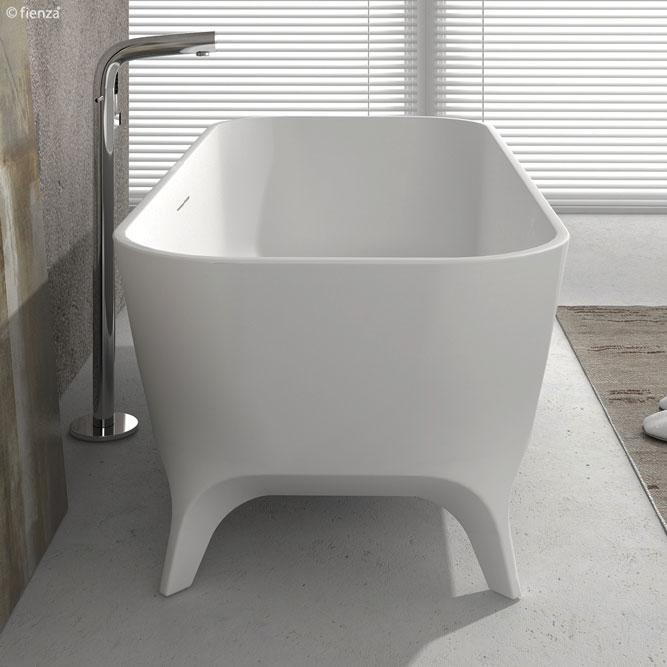 HAMPTON, Matte White, Stone Bath