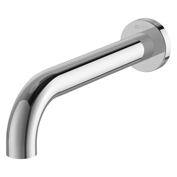 Chrome Lucia Curved Basin & Bath Spout 230mm