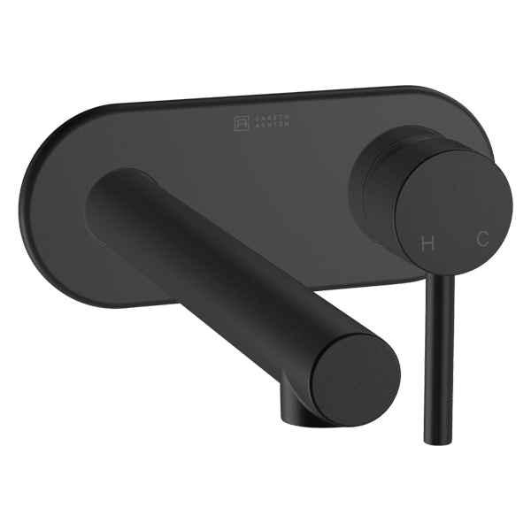 Black Lucia Wall Basin Set