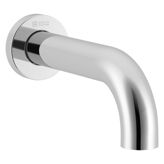 Chrome Lucia Curved Basin Spout 165mm