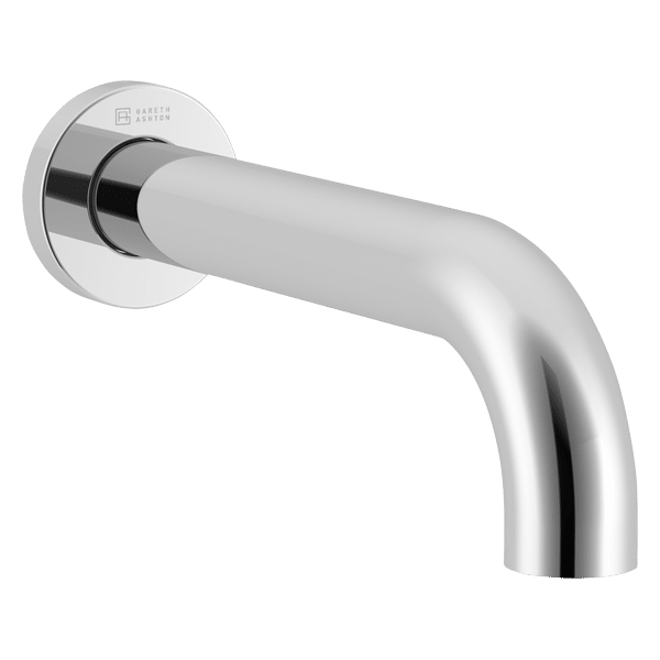 Chrome Lucia Curved Basin Spout 200mm