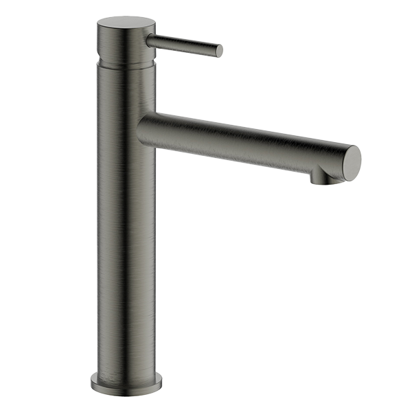 Gun Metal Lucia High Basin Mixer