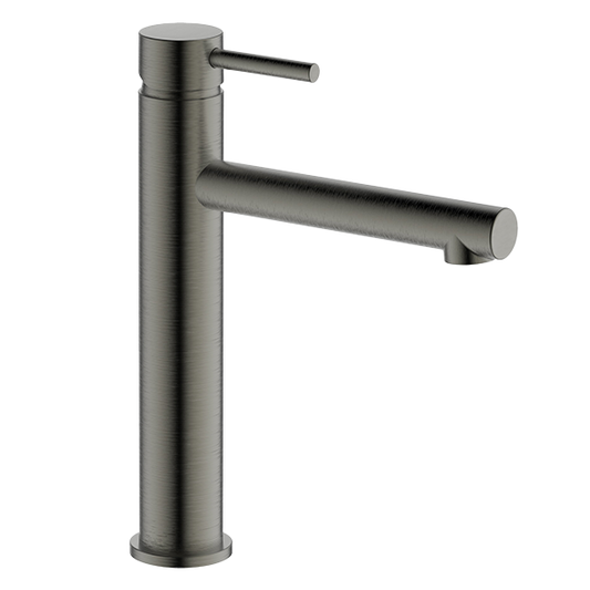 Gun Metal Lucia High Basin Mixer