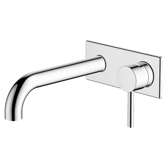 Chrome Lucia Square Basin Set