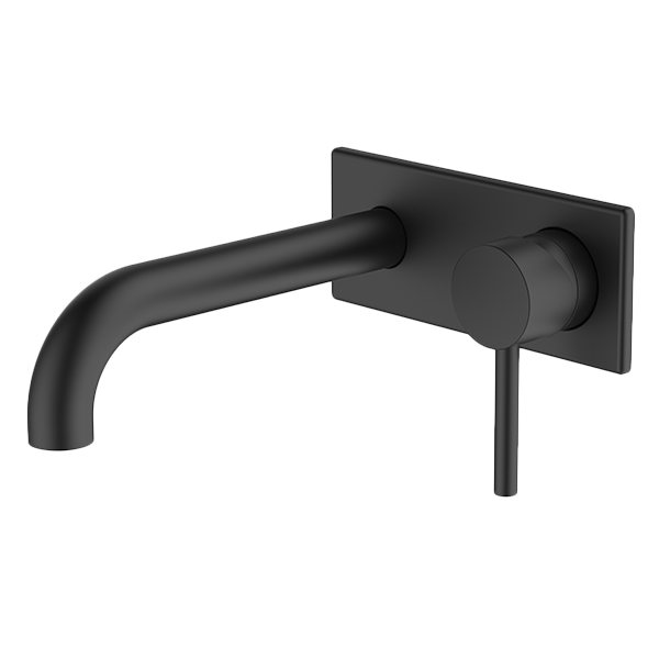 Black Lucia Square Basin Set