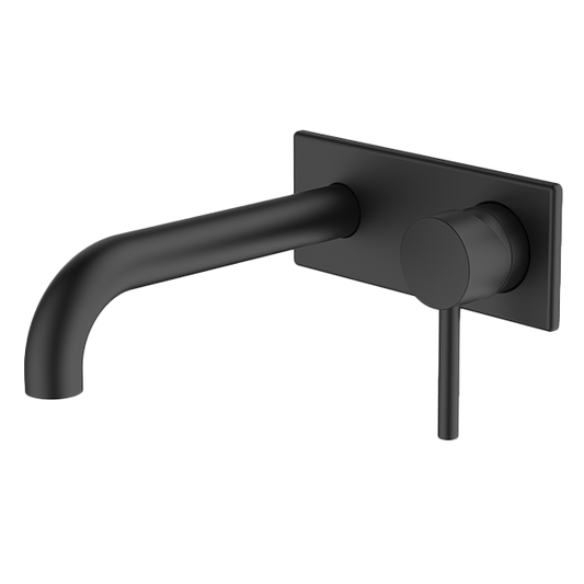 Black Lucia Square Basin Set