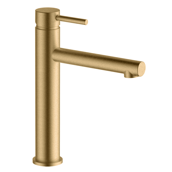 Aged Brass Lucia High Basin Mixer