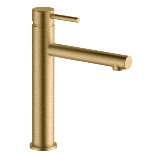 Aged Brass Lucia High Basin Mixer