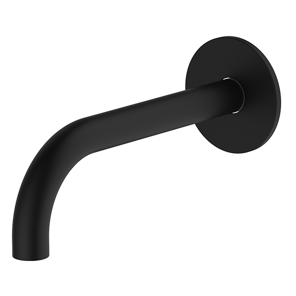 Black Poco Basin Spout 165mm