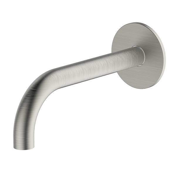 Brushed Nickel Poco Basin Spout 165mm