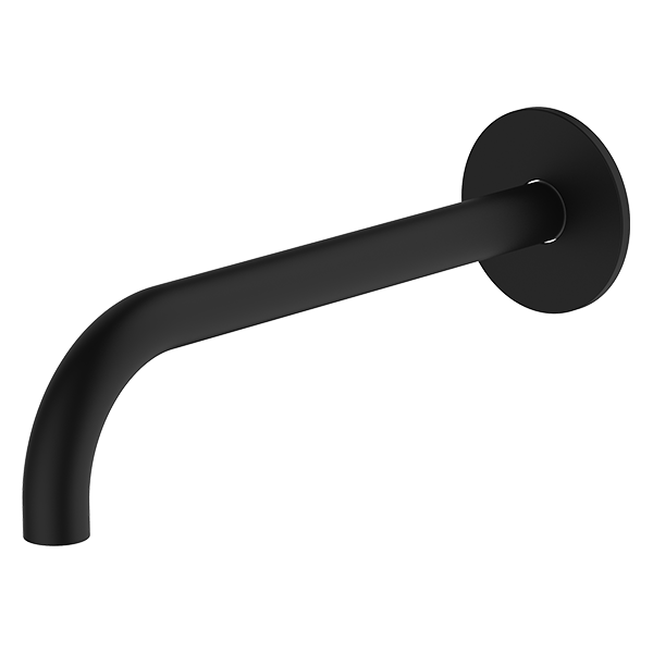 Black Poco Basin Spout 220mm