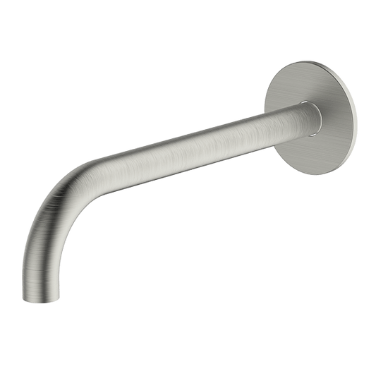 Brushed Nickel Poco Basin Spout 220mm