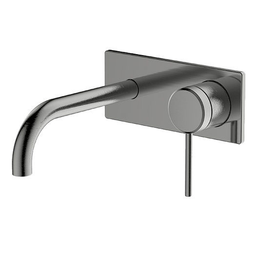 Gun Metal Poco Wall Basin / Bathet Set 165mm