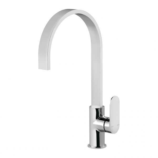 Cerchio Sink Mixer 200mm Gooseneck