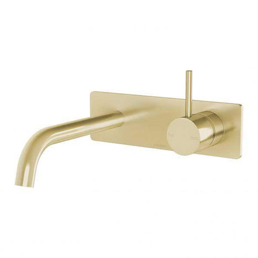 Vivid Slimline Up Basin / Bath Wall Mixer Set