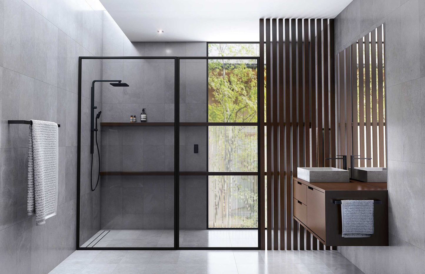 NX Orli Twin Shower