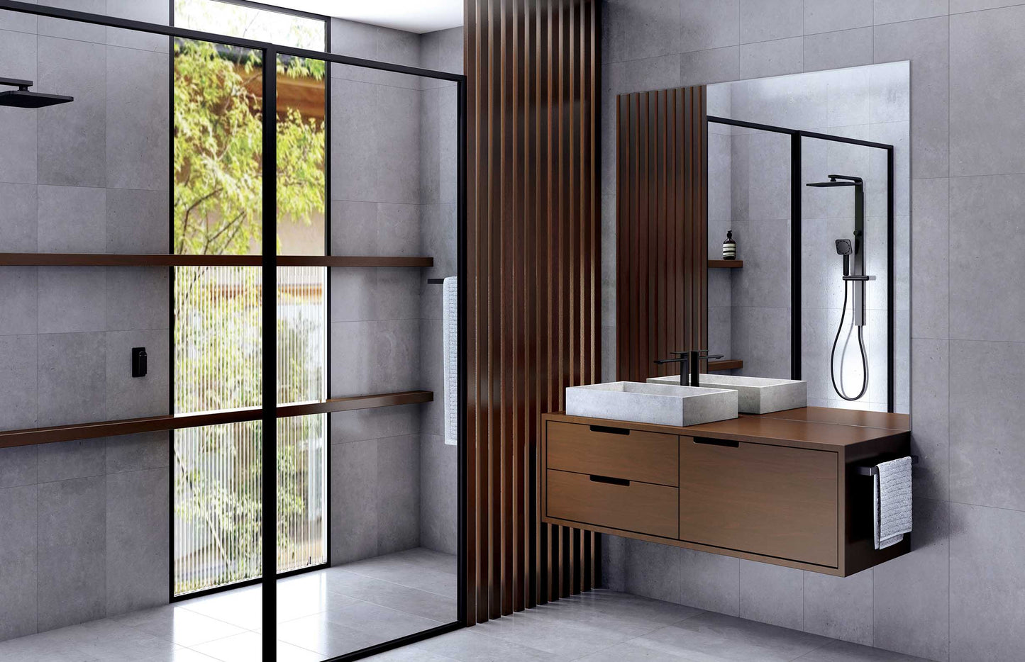 NX Orli Twin Shower