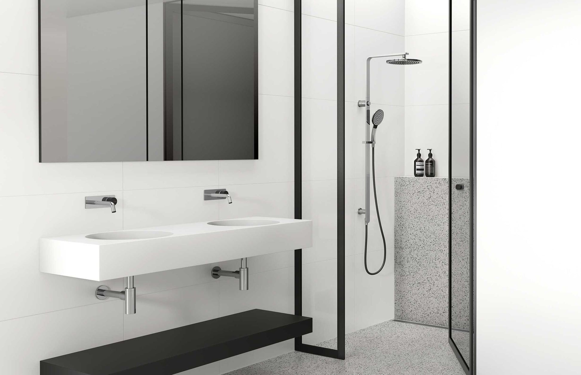 NX Quil Twin Shower