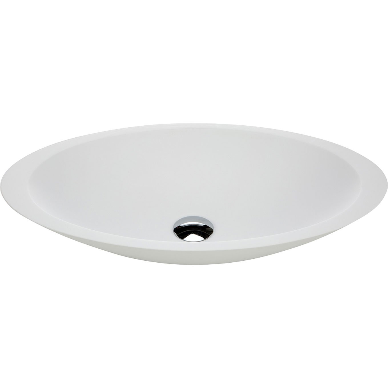 BAHAMA Matte White Solid Surface Basin