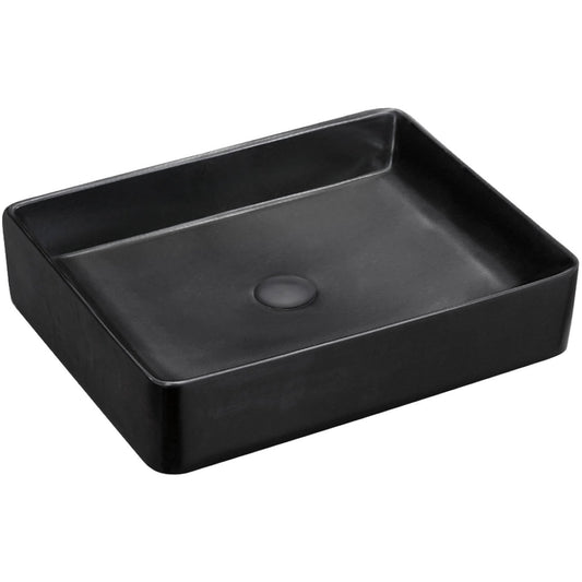 LUCIANA Matte Black Above Counter Basin