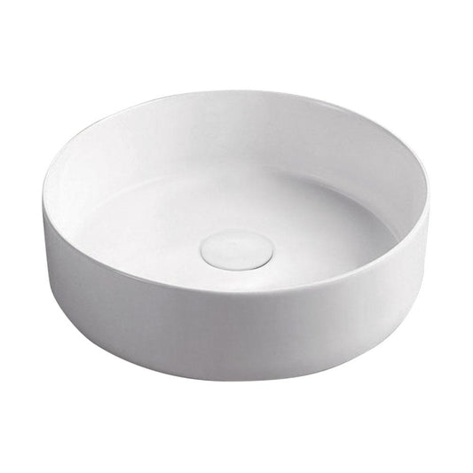 REBA Matte White Above Counter Basin