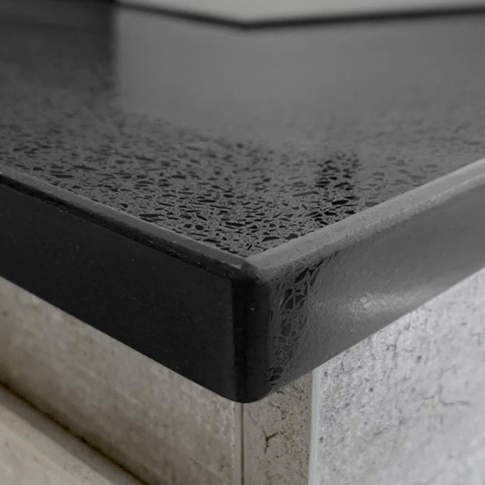 Sarah Black, Undermount Amato 750, Industrial Vanity on Kick