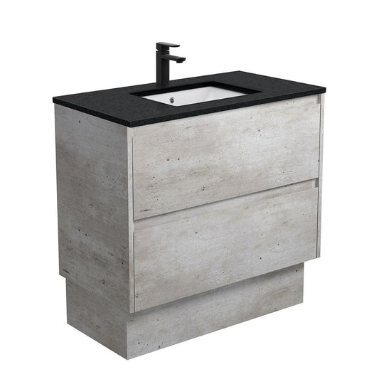 Sarah Black, Undermount Amato 900, Industrial Vanity on Kick