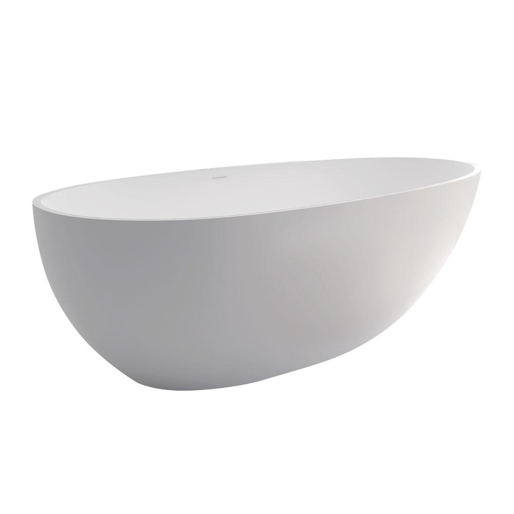 BAHAMA, 1500, Matte White Stone Bath