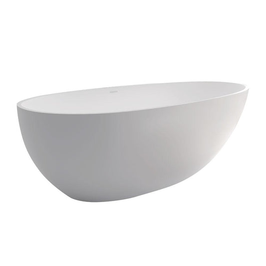 BAHAMA, 1500, Matte White Stone Bath