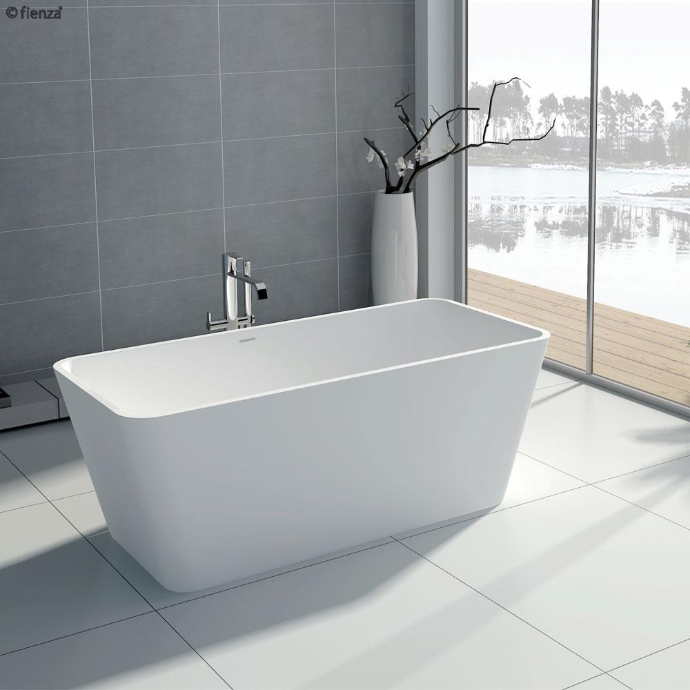 HIGH RISE, Matte White, Stone Bath