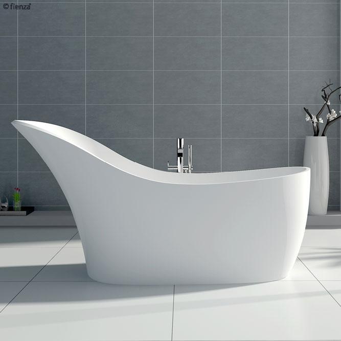 LA VIDA, Matte White, Stone Bath