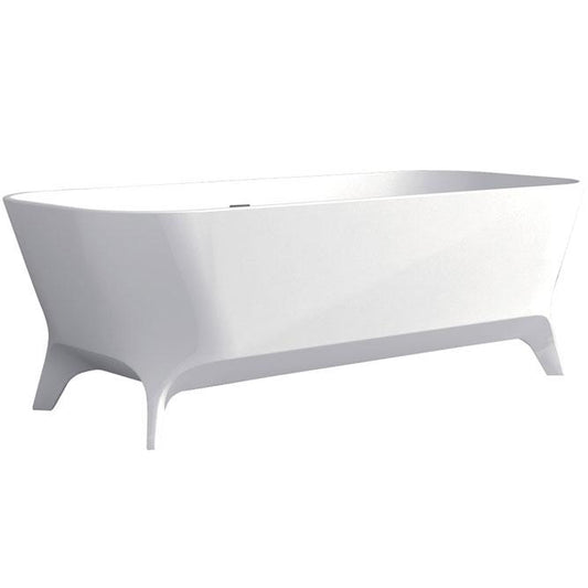 HAMPTON, Matte White, Stone Bath