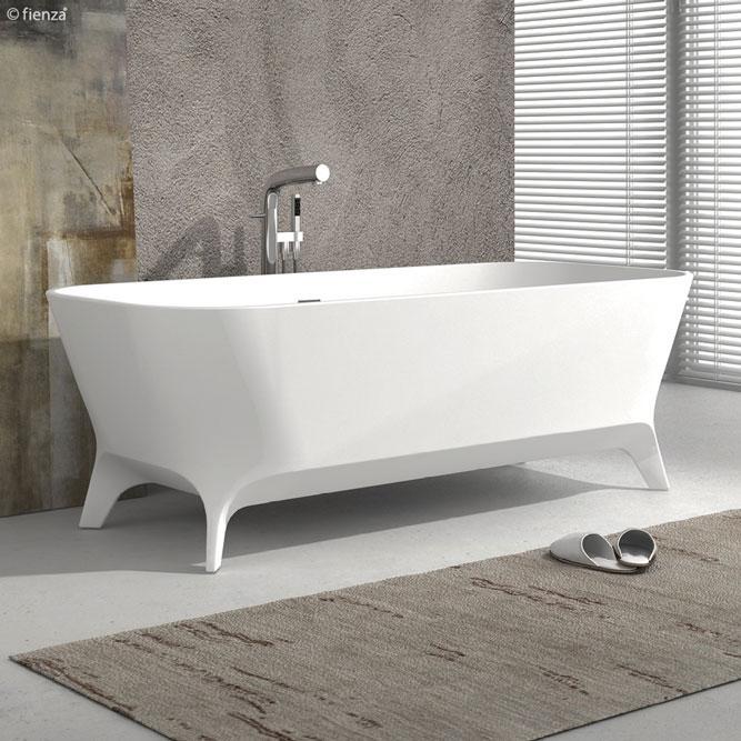 HAMPTON, Matte White, Stone Bath