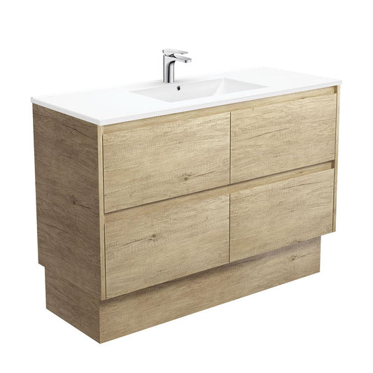 Dolce Amato 1200, Scandi Oak, Vanity on Kick